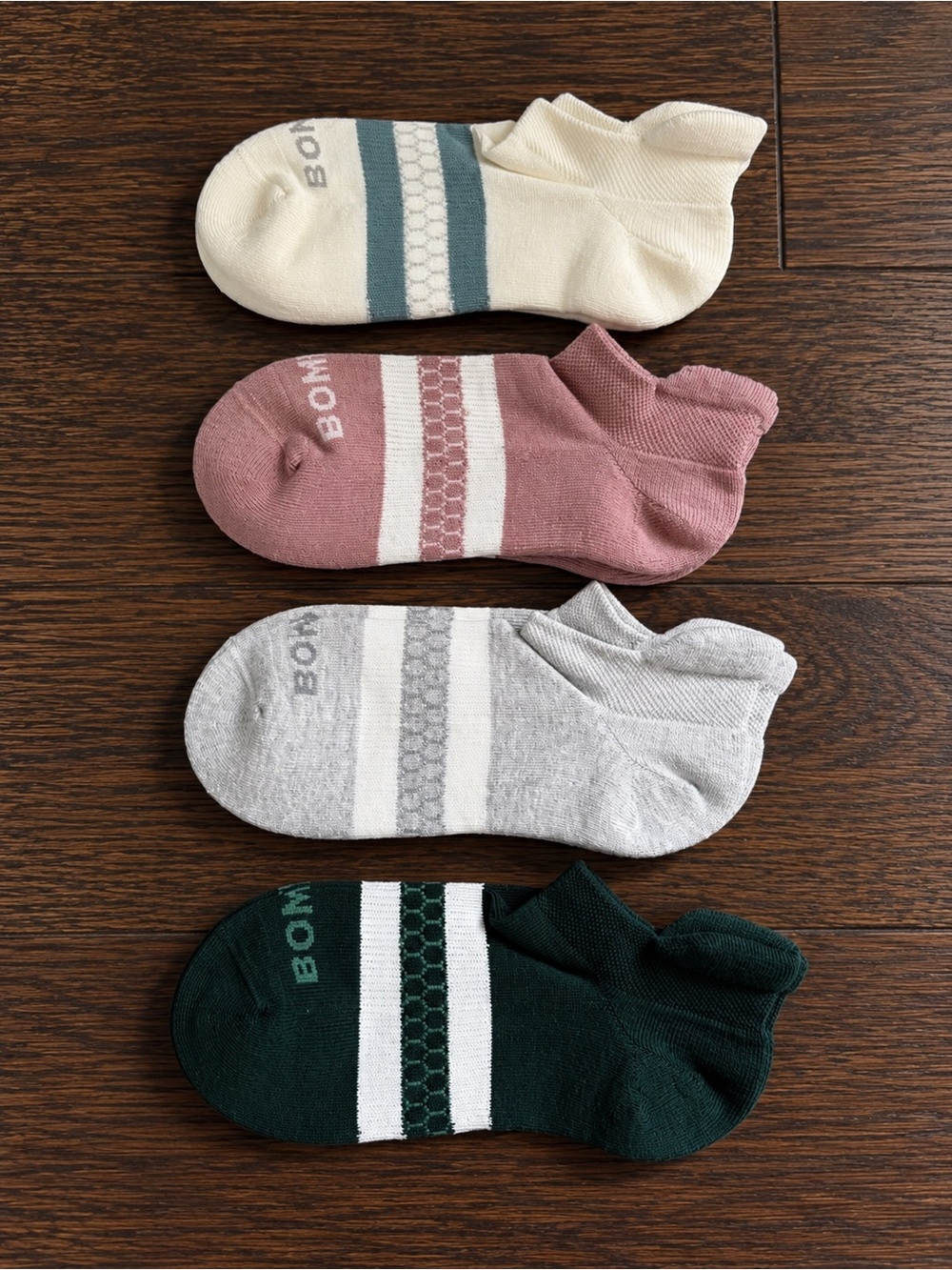 Bombas Women's Solids Ankle Sock 4-Pack - BNWT